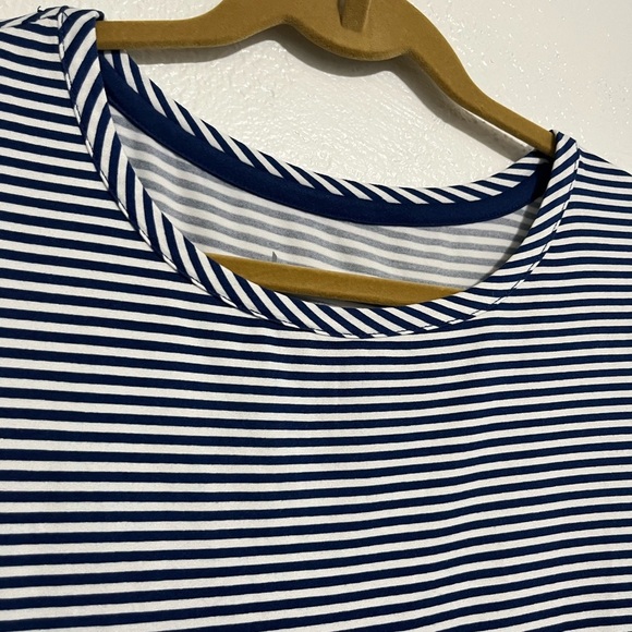 Koolaburra By UGG Cozy Pajama Set Women’s Size M Blue Cropped Wide Leg Pant - Picture 3 of 9